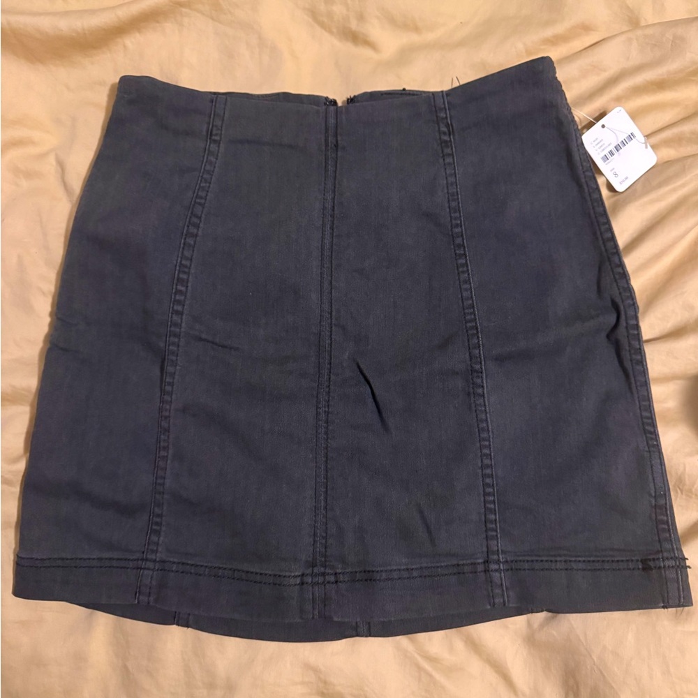 Free people mini skirt - gray